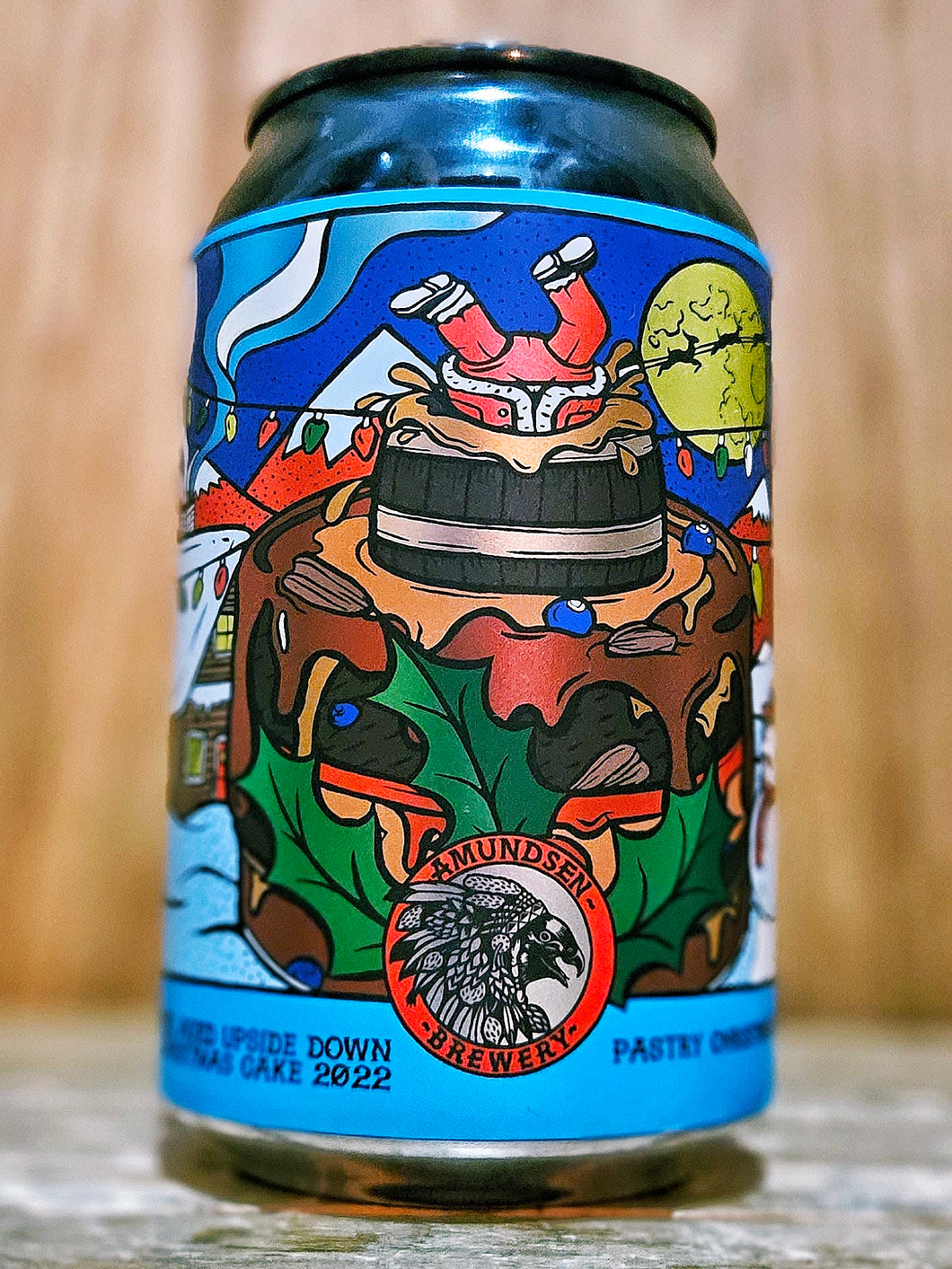 Amundsen -  Barrel Aged Dessert in a Can 'Upside Down Christmas Cake'