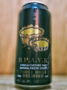 Three Hills Brewing - BPAVK Vanilla Custard Tart