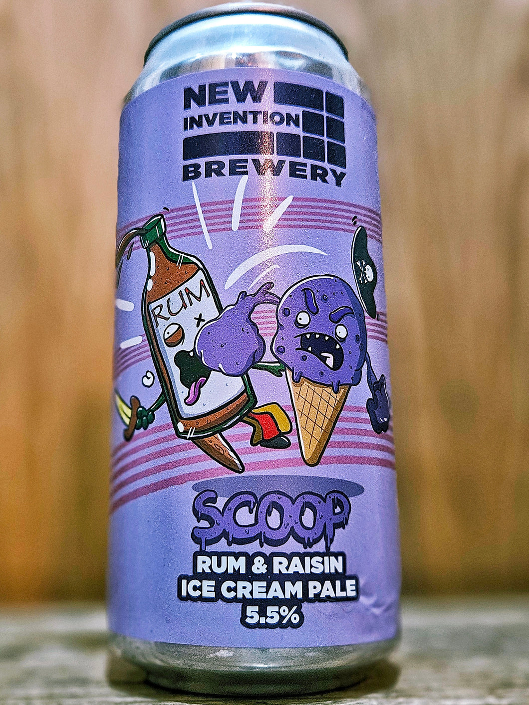 New Invention Brewery - Scoop Rum & Raisin