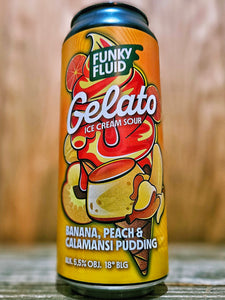 Funky Fluid - Gelato: Banana Peach Calamansi Pudding